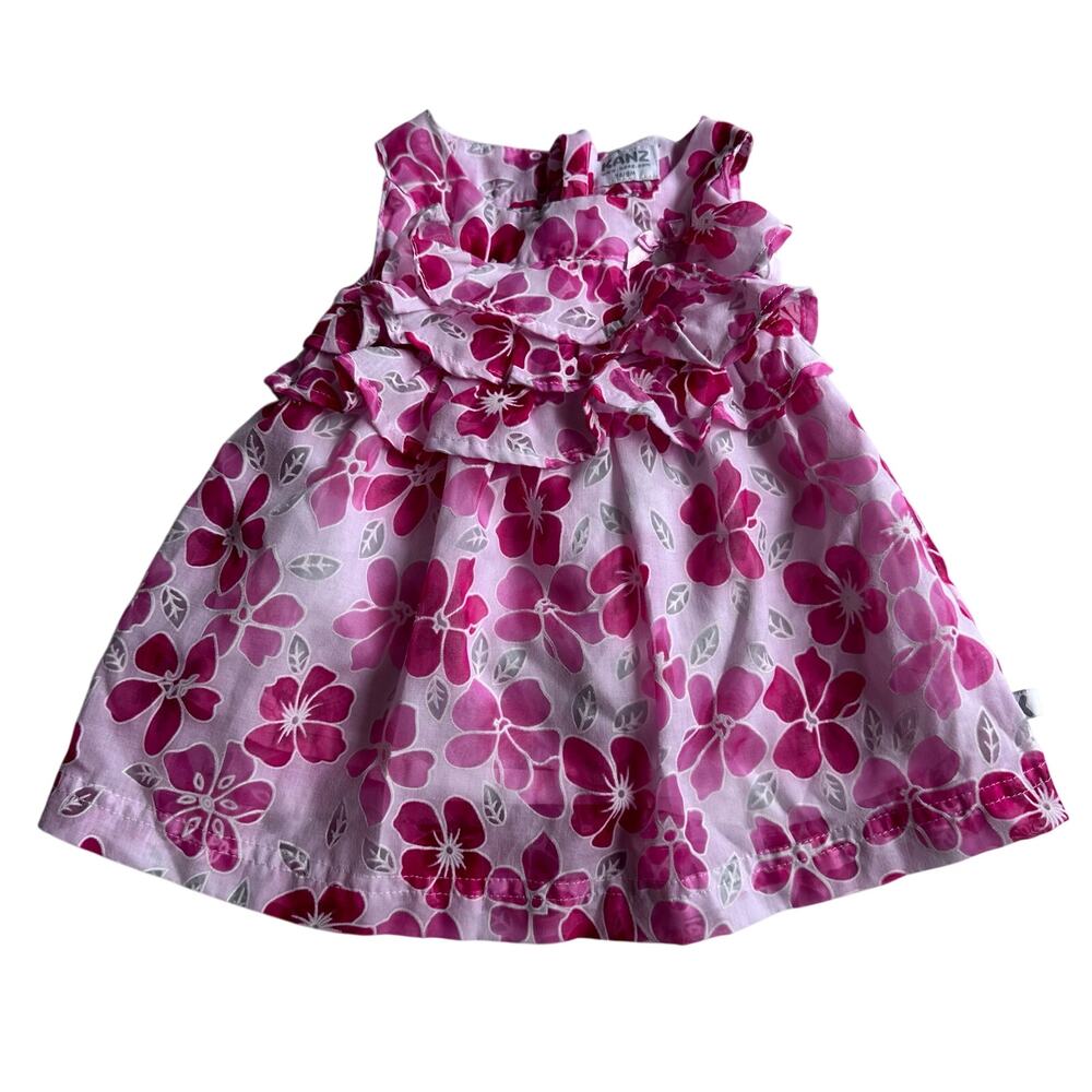 Adorable Kanz Floral Sleeveless Dress - 9 Months